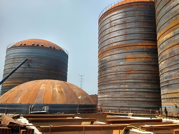 新会焦粉钢板仓